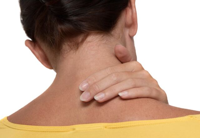 Ang sakit sa leeg na may osteochondrosis ng cervical spine