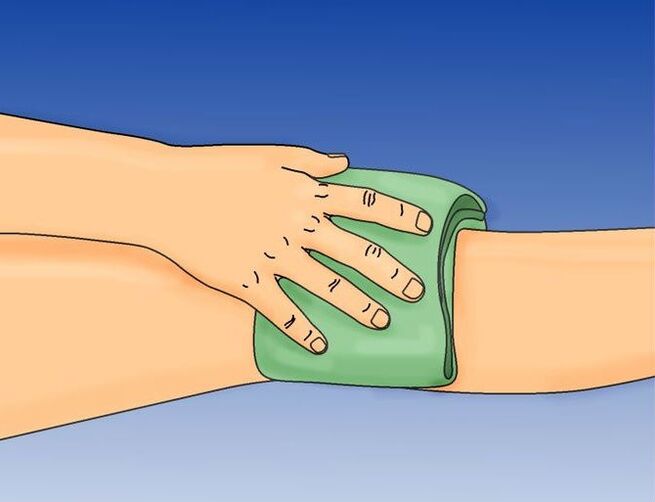 I -compress sa tuhod para sa arthrosis